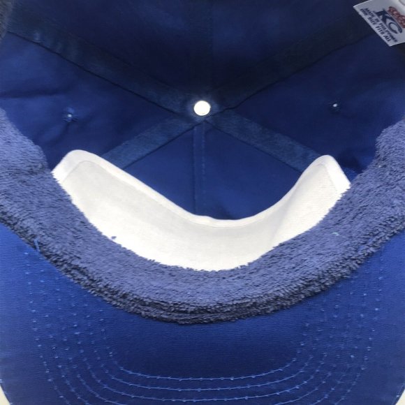 Panama City Beach FL Hat Cap Rope Vintage Blue KC Caps Trucker w/ Sweatband - Picture 6 of 8